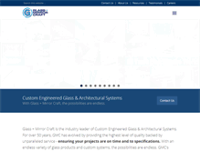 Tablet Screenshot of glassandmirrorcraft.com